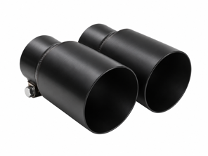 Fabspeed Deluxe Dual Style Tips, Satin Black (For PSE). Porsche 991.2 Carrera (2017-2019) - 9P1251187B, 9P1251188B, 99104420021, 99104420020, 99104420024, 99104420025 - FS.POR.9912.PSEDLTB